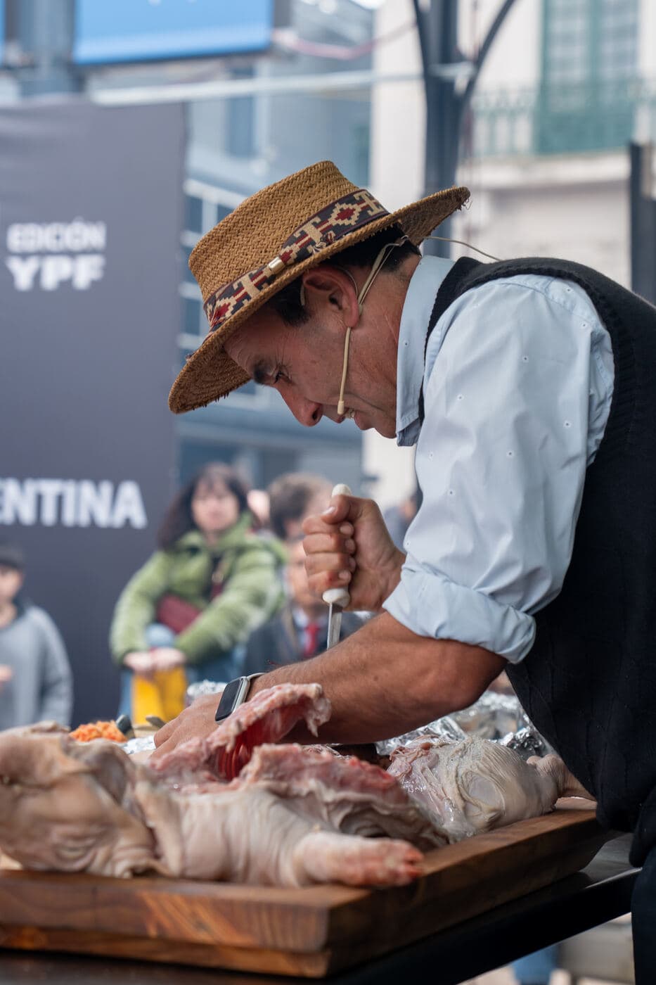 Desposte en vivo en Expo Rural 2026